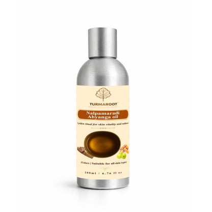 Nalpamaradi Abhyanga Oil - Classical Ayurvedic Herbal Body Oil