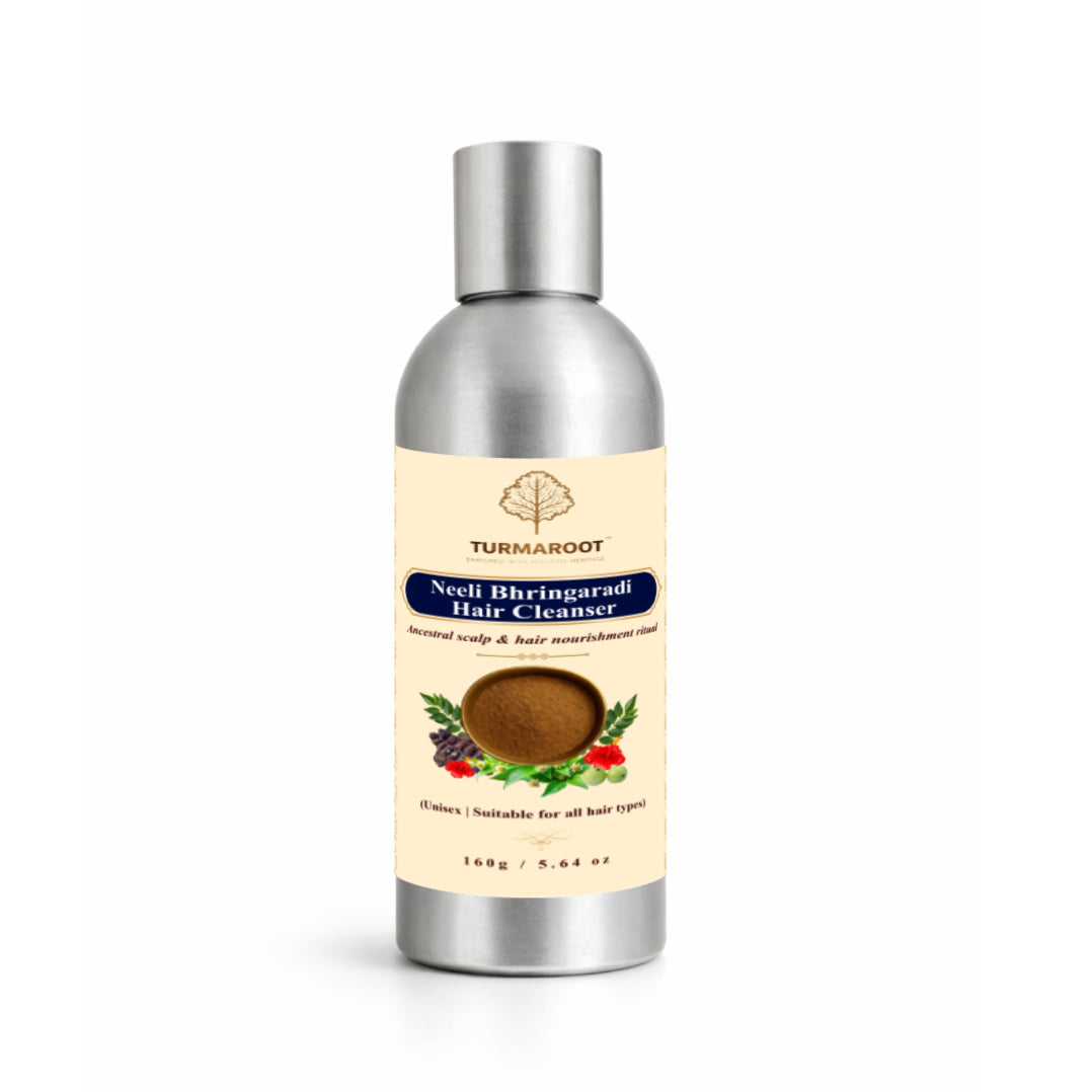 Neeli Bhringaradi Hair Cleanser - Scalp & Hair Nourishment Ritual