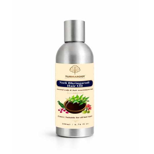 Neeli Bhringaradi Hair Oil - Scalp & Hair Nourishment Ritual