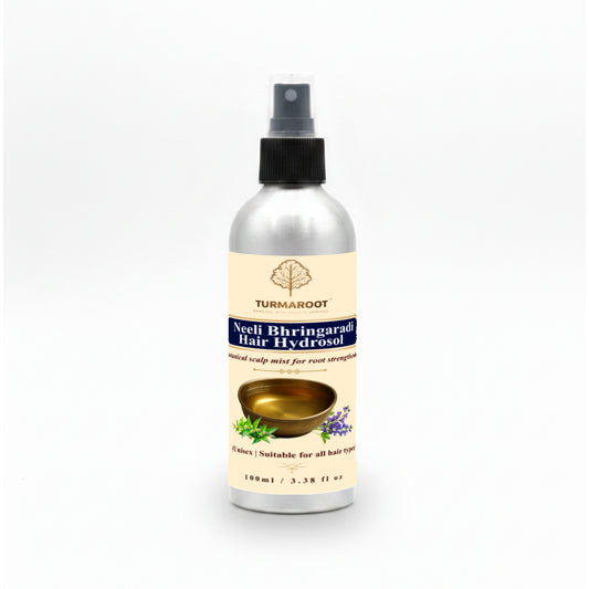 Neeli Bhringaradi Hair Hydrosol Spray - Premium Ayurvedic Botanical Scalp Mist