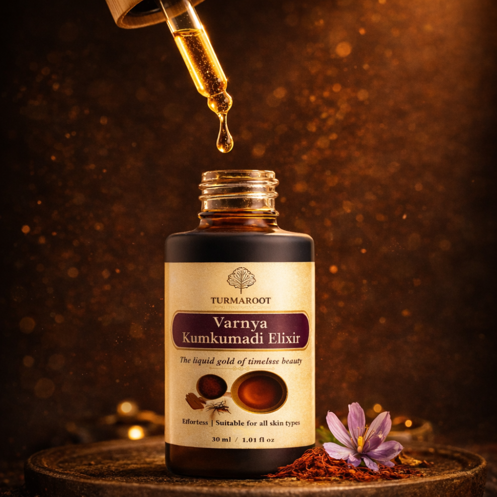 Varnya Kumkumadi Elixir - The Royal Beauty Ritual
