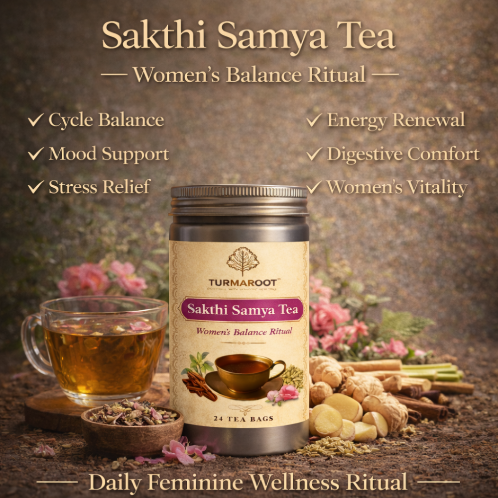 Sakthi Samya Tea - Herbal Ritual for Feminine Balance