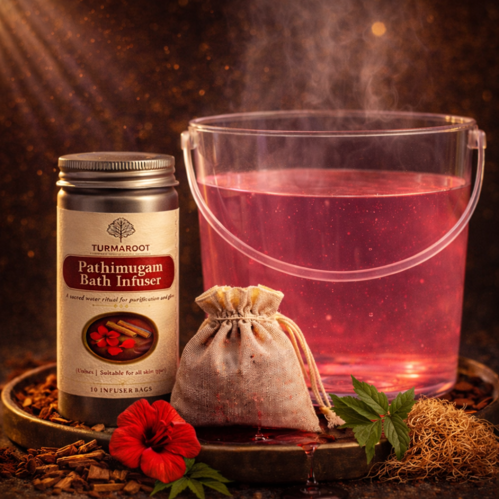 Pathimugam Bath Infuser - A Sacred Bath Ritual