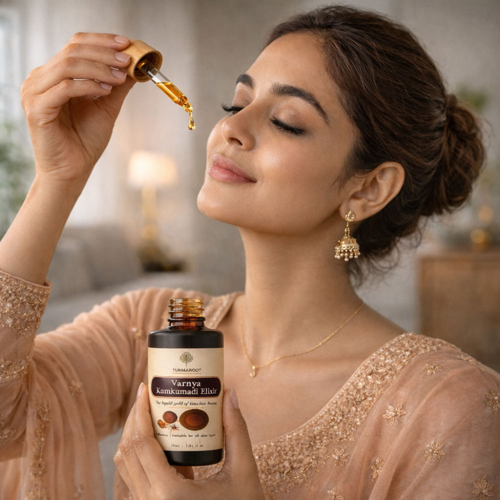 Varnya Kumkumadi Elixir - The Royal Beauty Ritual