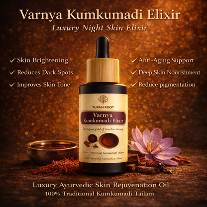 Varnya Kumkumadi Elixir - The Royal Beauty Ritual
