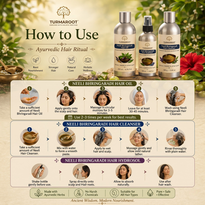 60 Days Hair Ritual Kit - To Get Healthy Scalp & Strong Hair