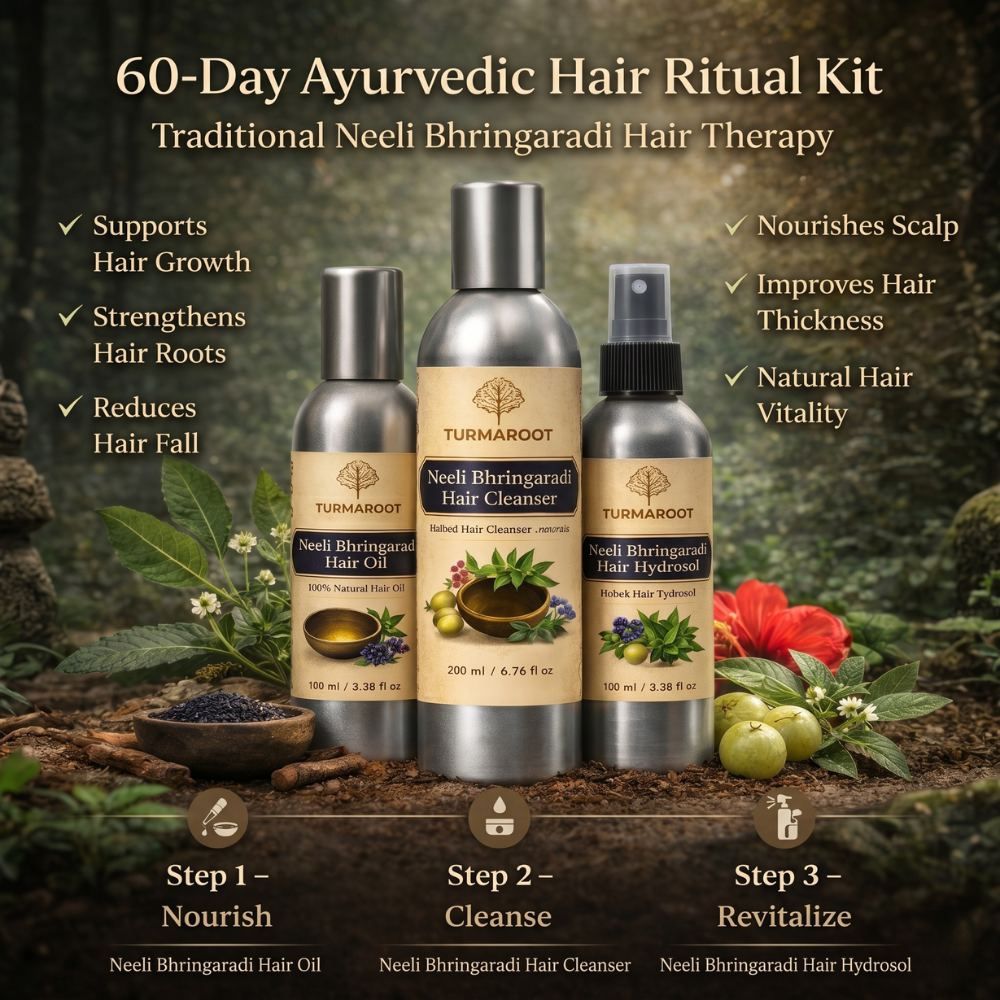 60 Days Hair Ritual Kit - To Get Healthy Scalp & Strong Hair