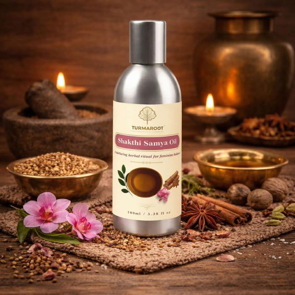 Sakthi Samya Oil - Premium Ayurvedic Herbal Oil for Feminine Balance