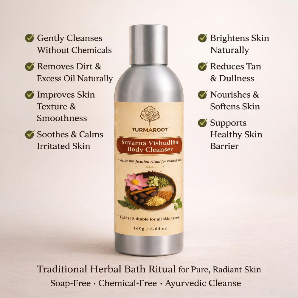 Suvarna Vishudha Body Cleanser - A Golden Purification Ritual