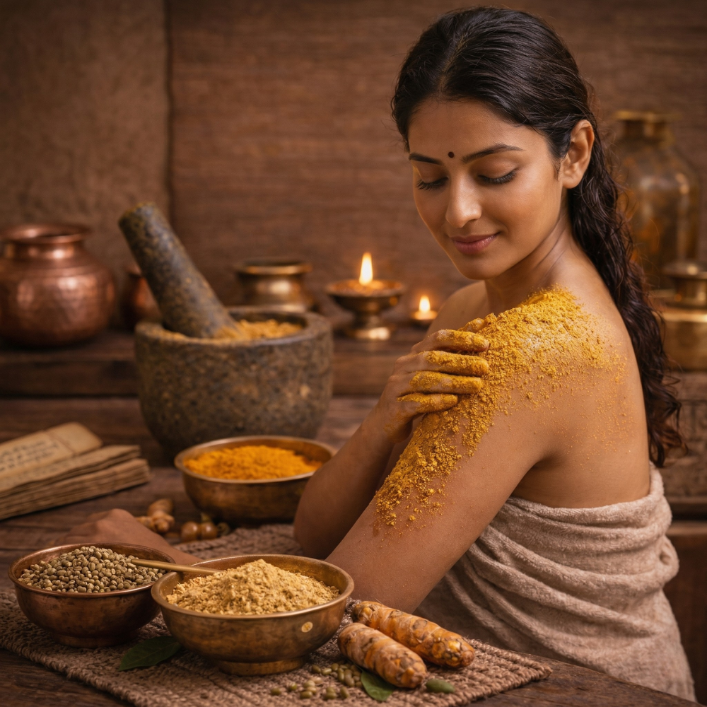Suvarna Vishudha Body Cleanser - A Golden Purification Ritual