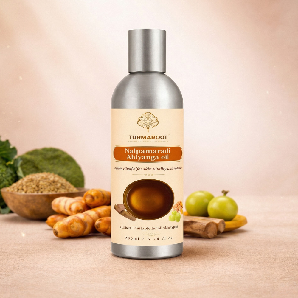 Nalpamaradi Abhyanga Oil - Classical Ayurvedic Herbal Body Oil