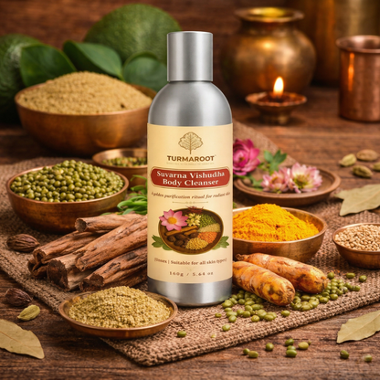 Suvarna Vishudha Body Cleanser - A Golden Purification Ritual